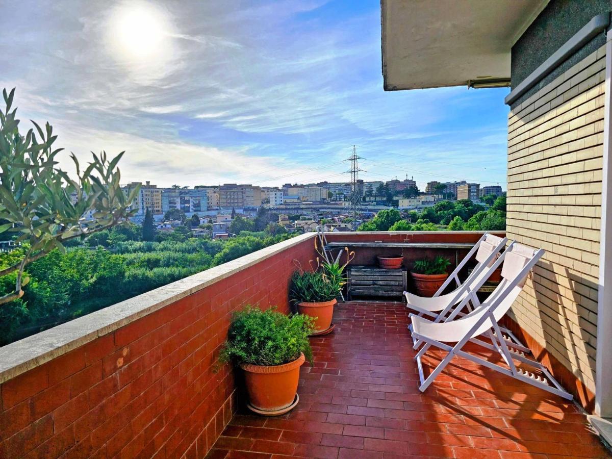 Rome Sunset Terrace Attic Рим Экстерьер фото