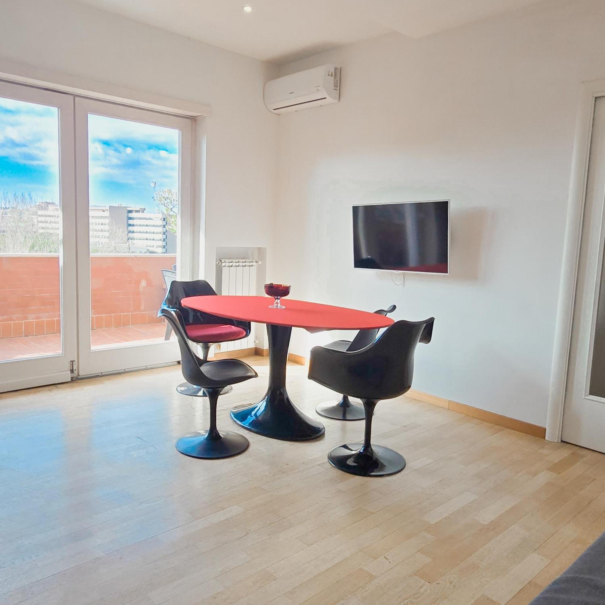 Rome Sunset Terrace Attic Рим Экстерьер фото